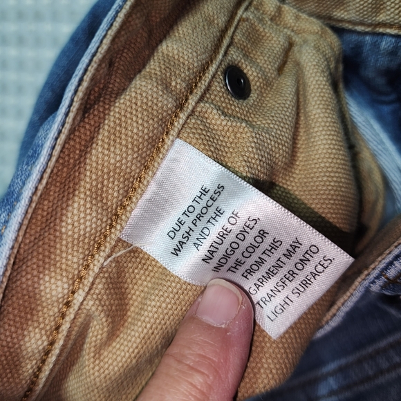 DULUTH TRADING EUC MENS SZ 36 x 30 DENIM BALL ROOM JEANS - Picture 4 of 9